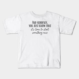 Something New Kids T-Shirt